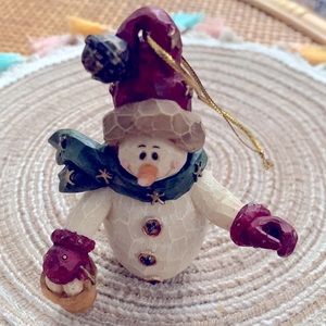Vintage Snowman Figurine (Made in China)